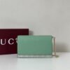 GG EMBLEM WALLET ON CHAIN