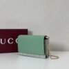 GG EMBLEM WALLET ON CHAIN