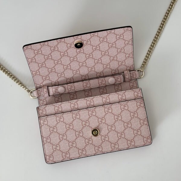 GG EMBLEM WALLET ON CHAIN