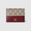 BI-COLOR GG MARMONT SMALL WALLET