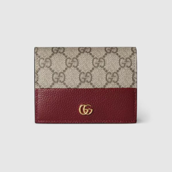 BI-COLOR GG MARMONT SMALL WALLET
