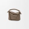 Mini Puzzle Edge bag in soft grained calfskin