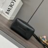Mini Puzzle Fold tote in shiny calfskin