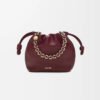 Mini Flamenco purse in mellow nappa lambskin