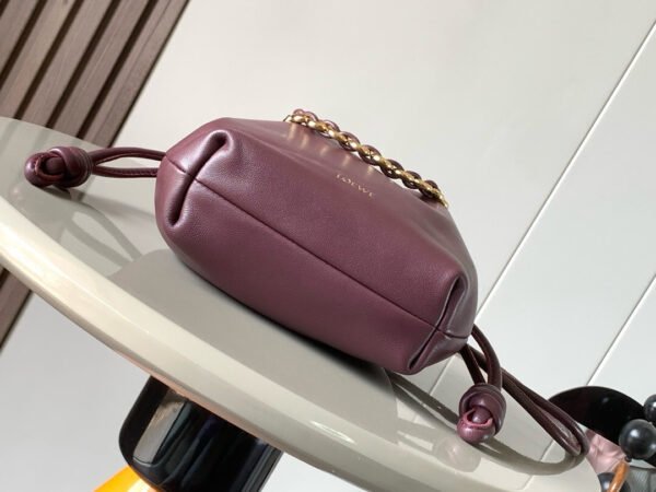 Mini Flamenco purse in mellow nappa lambskin