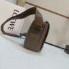 Medium Pebble messenger bag in supple grained calfskin