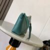 Puzzle Fold pouch in shiny nappa calfskin