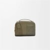 Mini crossbody camera bag in satin calfskin
