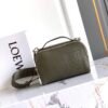 Mini crossbody camera bag in satin calfskin