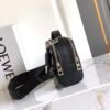 Mini crossbody camera bag in satin calfskin