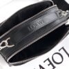 Mini crossbody camera bag in satin calfskin