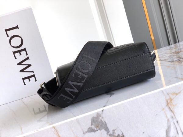 Mini crossbody camera bag in satin calfskin