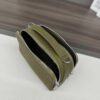Mini crossbody camera bag in soft grained calfskin