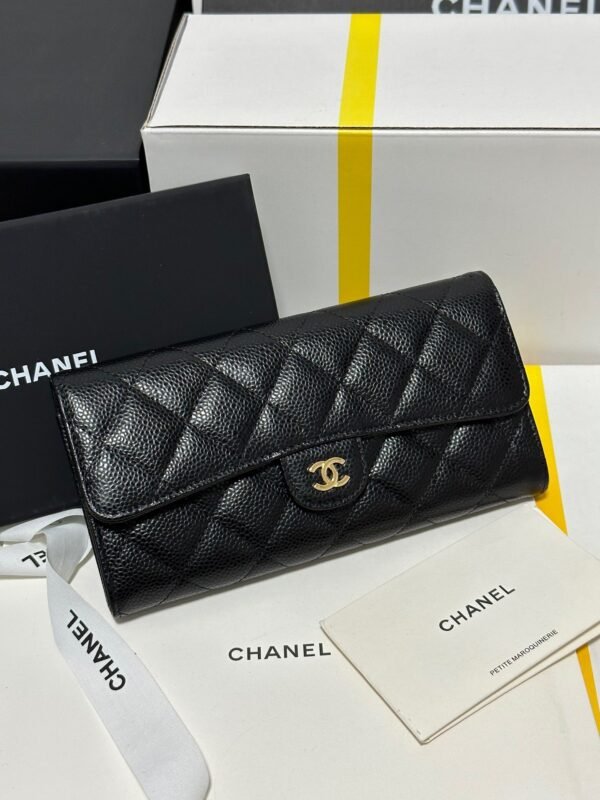 Ladies lamb long wallet