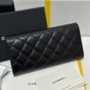 Ladies lamb long wallet