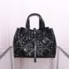 Medium Dior Toujours Bag Macrocannage Crinkled Calfskin