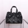 Medium Dior Toujours Bag Macrocannage Crinkled Calfskin