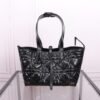 Medium Dior Toujours Bag Macrocannage Crinkled Calfskin