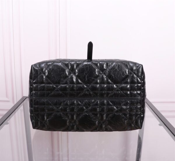 Medium Dior Toujours Bag Macrocannage Crinkled Calfskin