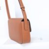 CELINE SHOULDER BAG CLAUDE IN SHINY CALFSKIN - BROWN