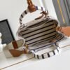 Prada Jardinière striped cotton canvas mini-bag