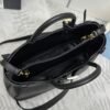 Prada Buckle large leather handbag with belt