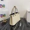 Prada Buckle small leather handbag with double belt
