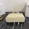 Prada Buckle small leather handbag with double belt