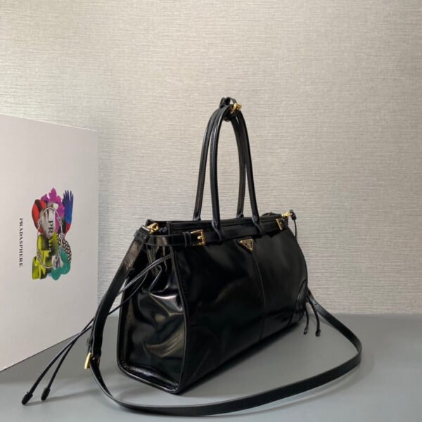 Prada Bonnie large leather handbag