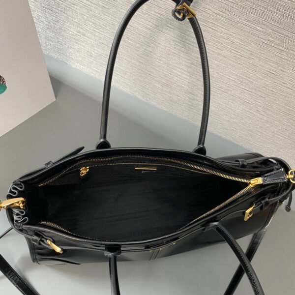 Prada Bonnie large leather handbag