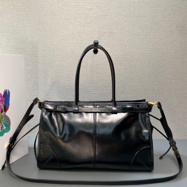 Prada Bonnie large leather handbag