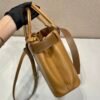 Prada Buckle small leather handbag with belt