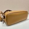 Prada Buckle small leather handbag with belt