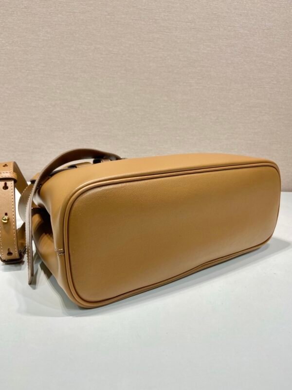 Prada Buckle small leather handbag with belt