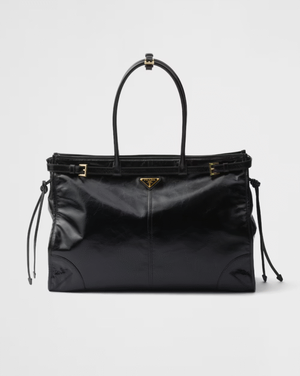 Prada Bonnie extra large leather handbag