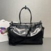 Prada Bonnie extra large leather handbag