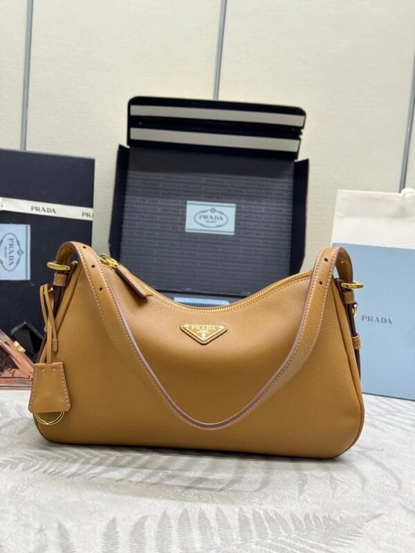 Prada Aimée medium leather shoulder bag
