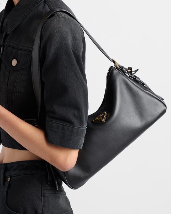 Prada Aimée medium leather shoulder bag