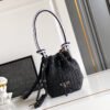 Crochet mini bucket bag