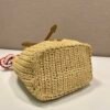 Crochet mini bucket bag