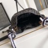 Crochet mini bucket bag