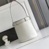 Prada Buckle leather bucket bag with belt