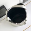Prada Buckle leather bucket bag with belt