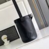 Prada Buckle leather bucket bag with belt