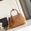 Prada Jardinière small cotton canvas handbag