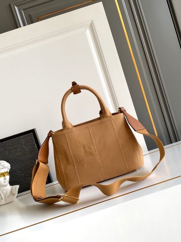 Prada Jardinière small cotton canvas handbag
