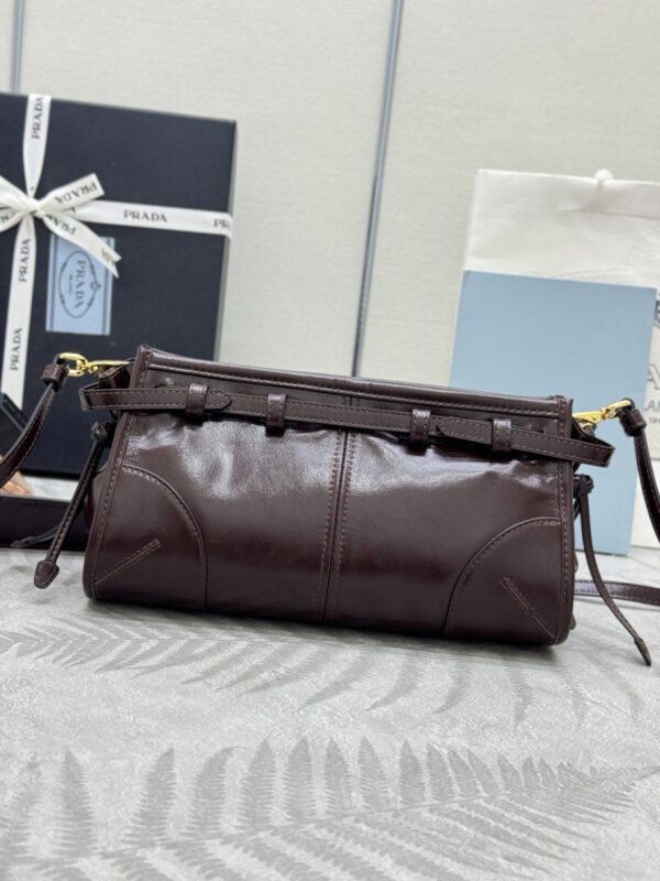 Prada Bonnie small leather shoulder bag