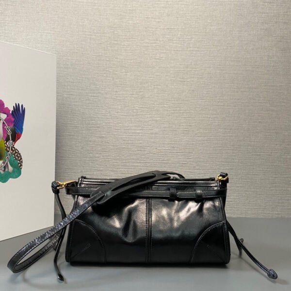 Prada Bonnie small leather shoulder bag