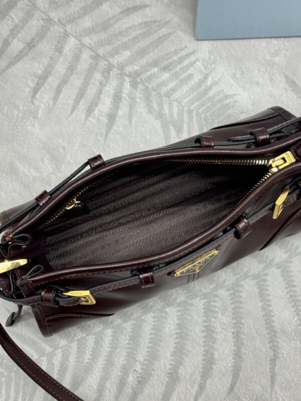 Prada Bonnie small leather shoulder bag