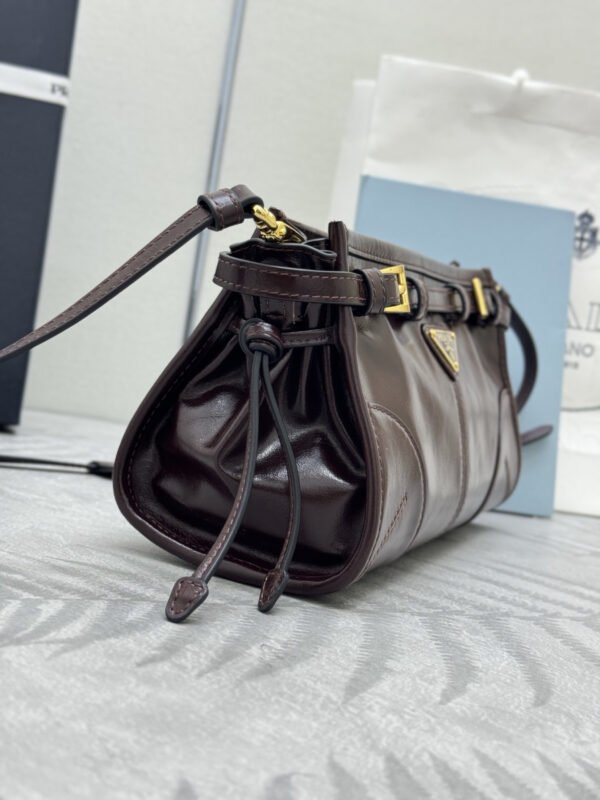 Prada Bonnie small leather shoulder bag